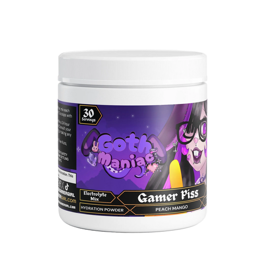 GothManiac - Gamer Piss Hydration Powder (Peach Mango)