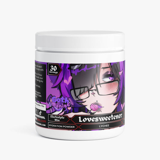GothManiac - Lovesweetener Hydration Powder (Lychee)