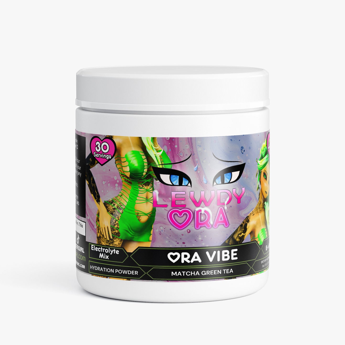 LewdyOra - Ora Vibe Hydration Powder (Matcha Green Tea)