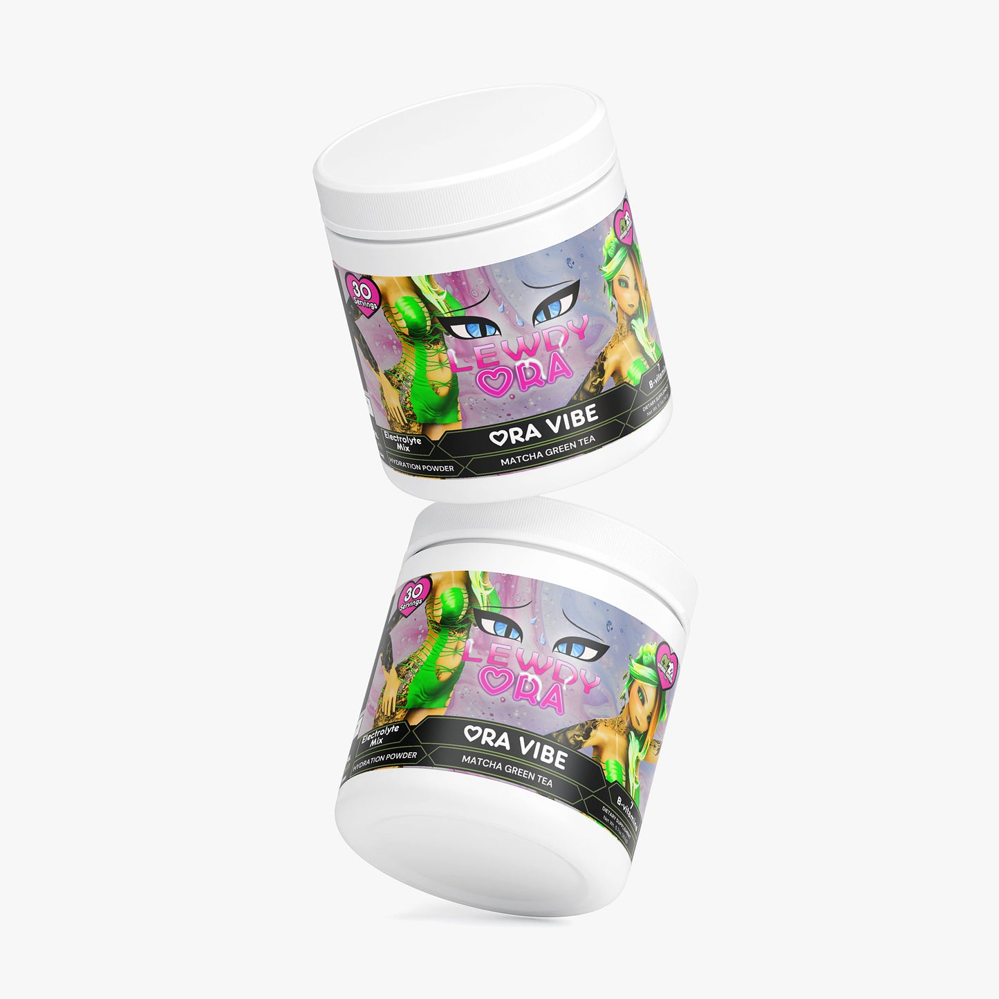 LewdyOra - Ora Vibe Hydration Powder (Matcha Green Tea)