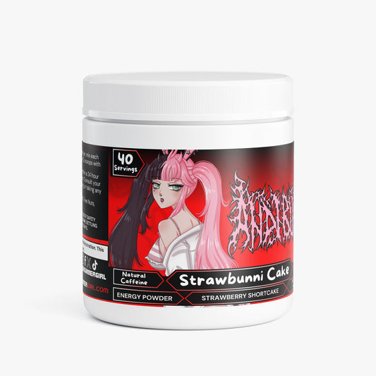 Andi Bun - Strawbunni Cake Energy Powder (Strawberry Shortcake)