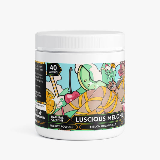 Asterisks - Luscious Melons Energy Powder (Melon Creamsicle)