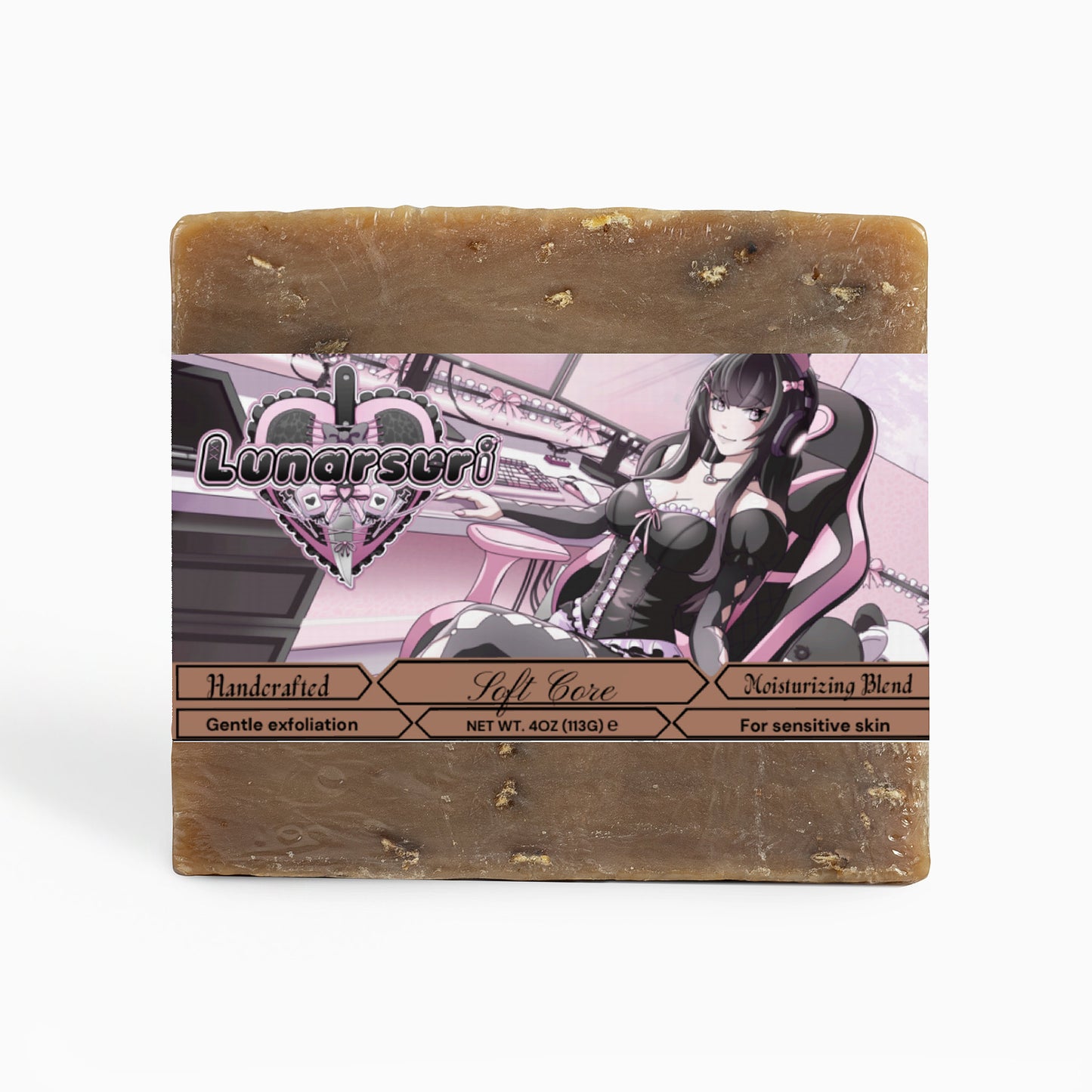 Lunarsuri - Soft Core Oat Milk Honey Soap