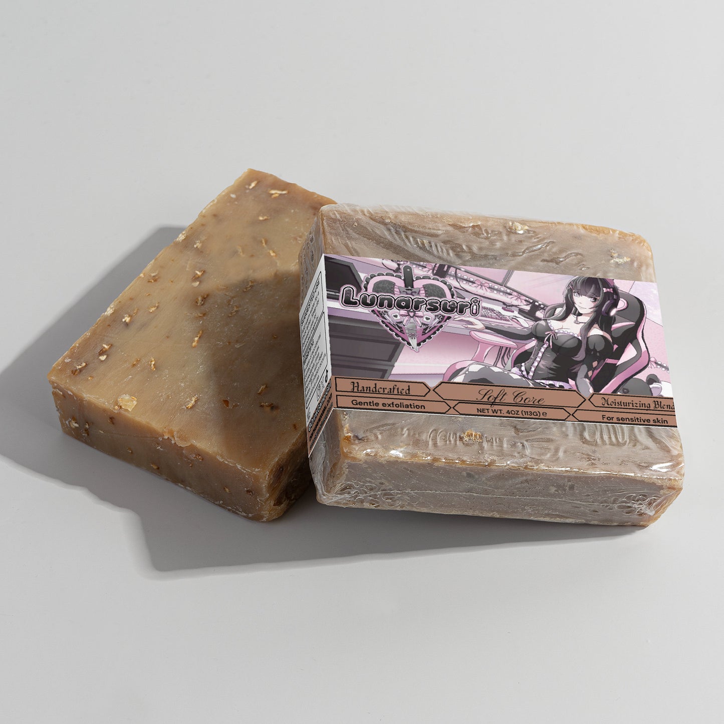 Lunarsuri - Soft Core Oat Milk Honey Soap