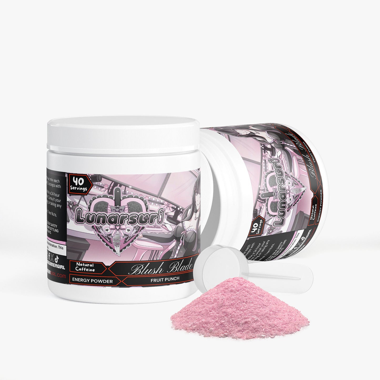 Lunarsuri - Blush Blade Energy Powder (Fruit Punch)