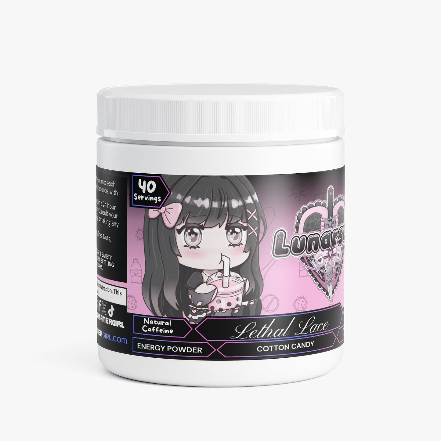 Lunarsuri - Lethal lace Energy Powder (Cotton Candy)