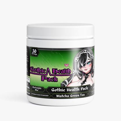 GremTheReaper - Gothic Health Pack Hydration Powder (Matcha Green Tea)