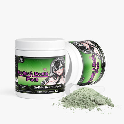 GremTheReaper - Gothic Health Pack Hydration Powder (Matcha Green Tea)