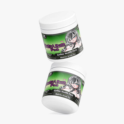 GremTheReaper - Gothic Health Pack Hydration Powder (Matcha Green Tea)