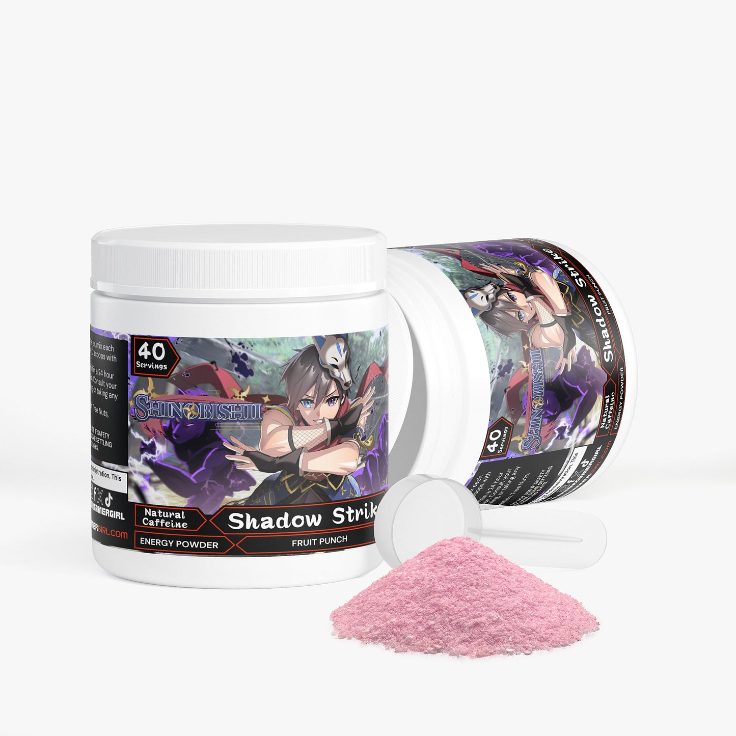 Shinobishii - Shadow Strike Energy Powder (Fruit Punch)