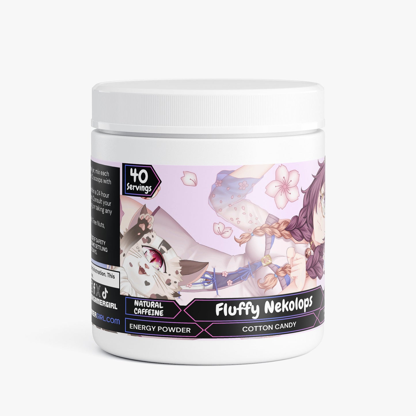 Emie Chise Kitty - Fluffy Nekolops Energy Powder (Cotton Candy)