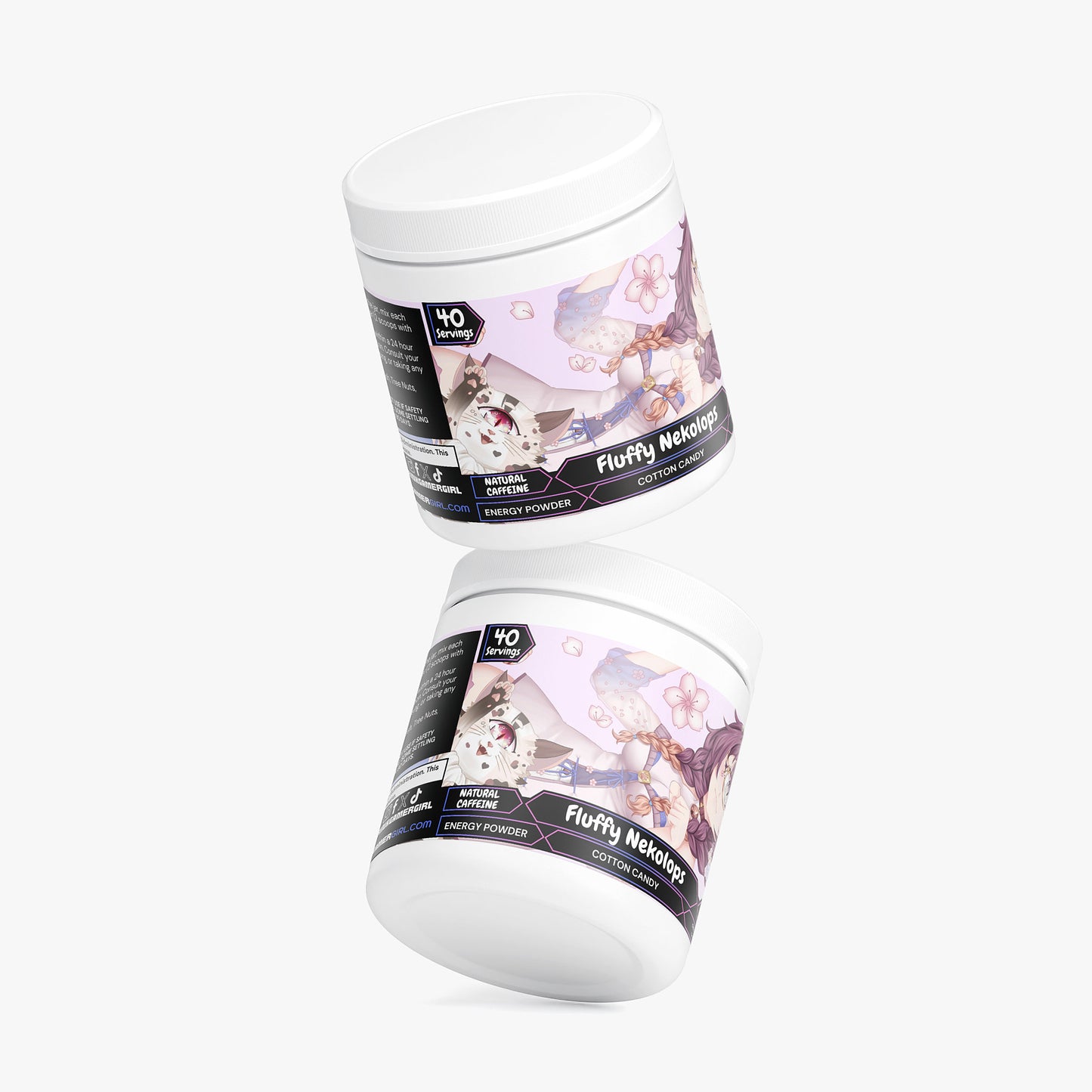 Emie Chise Kitty - Fluffy Nekolops Energy Powder (Cotton Candy)