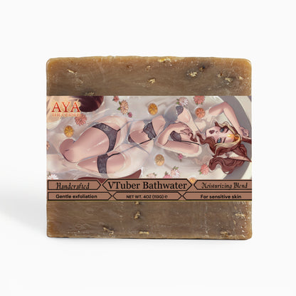 The Cursed Aya - VTuber Bathwater Oat Milk Honey Soap