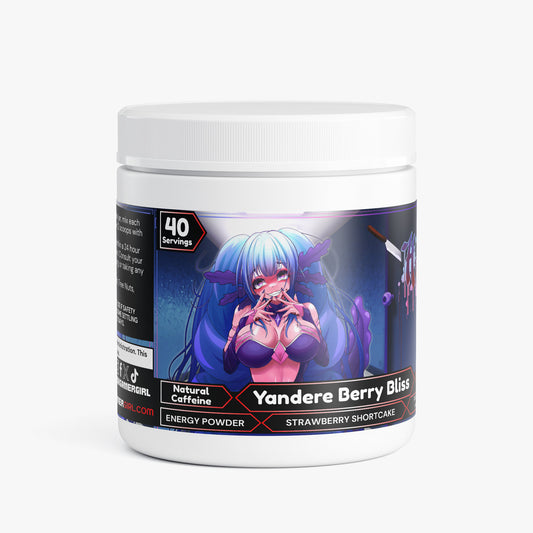 Hazy VT - Yandere Berry Bliss Energy Powder (Strawberry Shortcake)