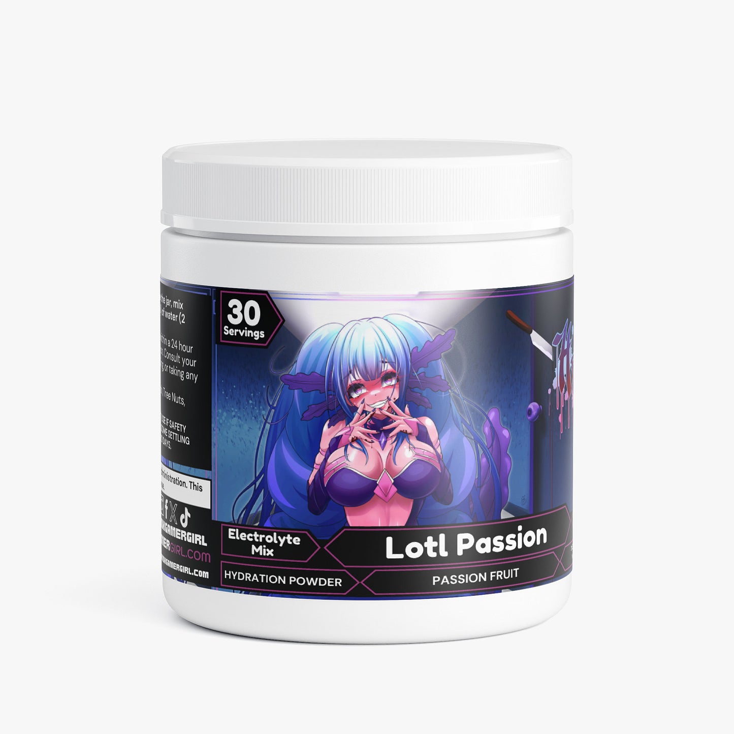 Hazy VT - Lotl Passion Hydration Powder (Passion Fruit)