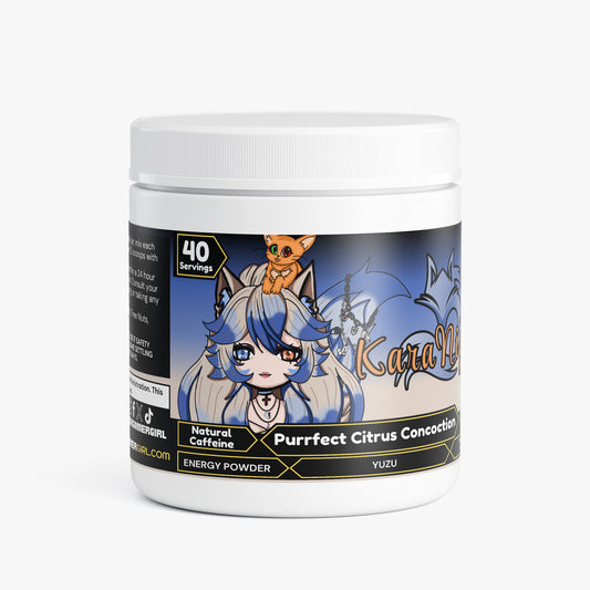 KaraNightt - Purrfect Citrus Concoction Energy Powder (Yuzu Flavor)
