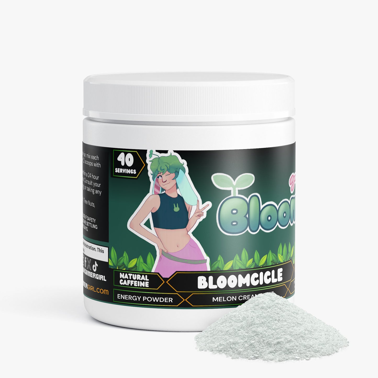 Bloomthebun - Bloomcicle Energy Powder (Melon Creamsicle)