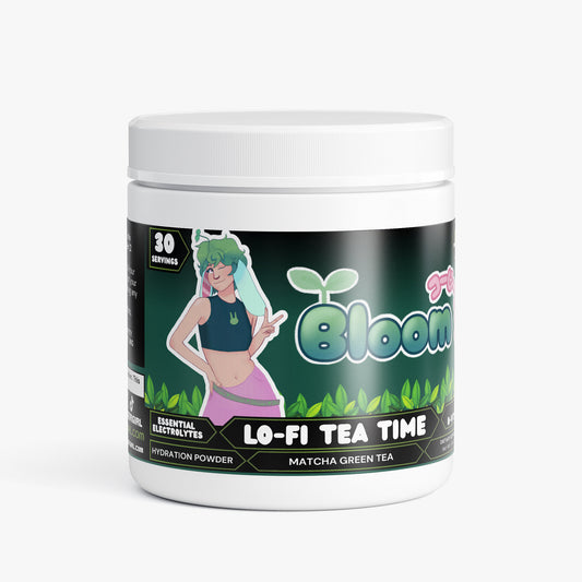 Bloomthebun - Lo-fi Tea Time Hydration Powder (Matcha Green Tea)