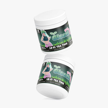 Bloomthebun - Lo-fi Tea Time Hydration Powder (Matcha Green Tea)