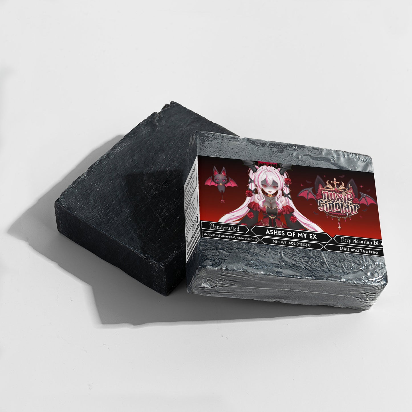 NyxieSinclair - Ashes of my Ex Charcoal Soap