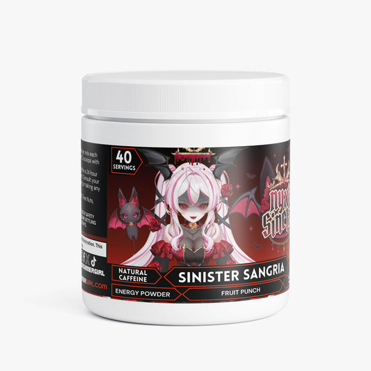 NyxieSinclair - Sinister Sangria Energy Powder (Fruit Punch)
