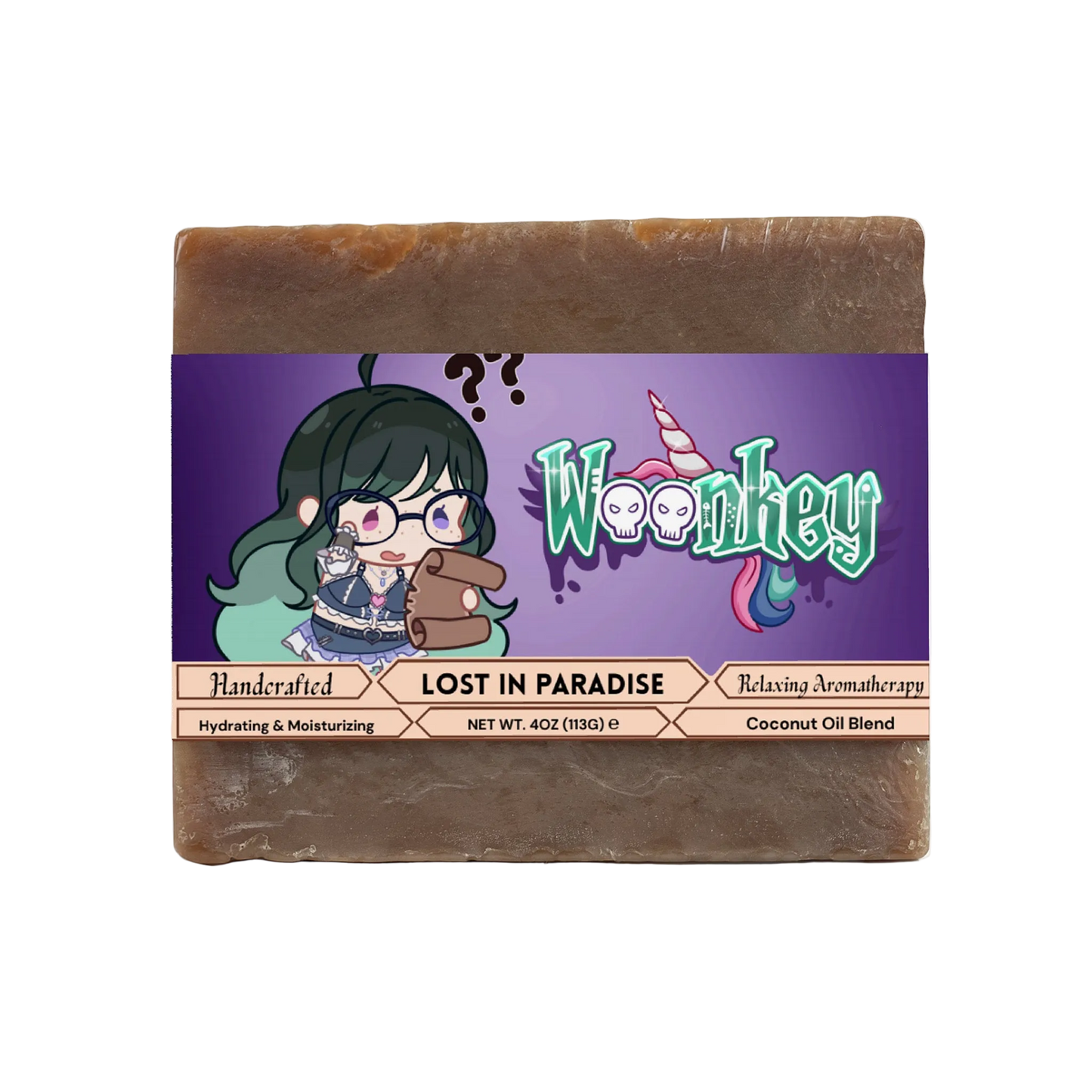 Woonkey - Lost in Paradise Coconut Beach Soap