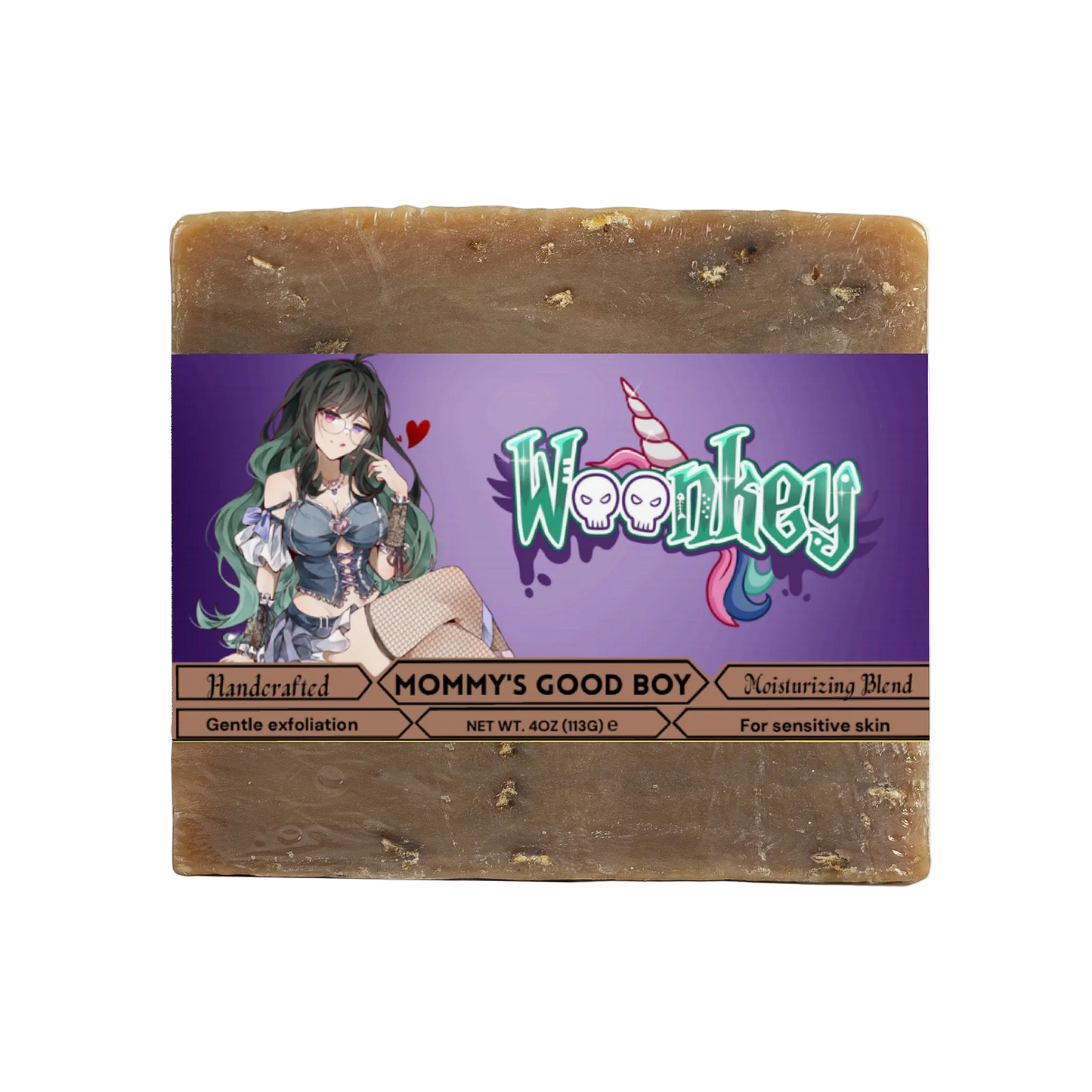 Woonkey - Mommy's Good Boy Oat Milk Honey Soap