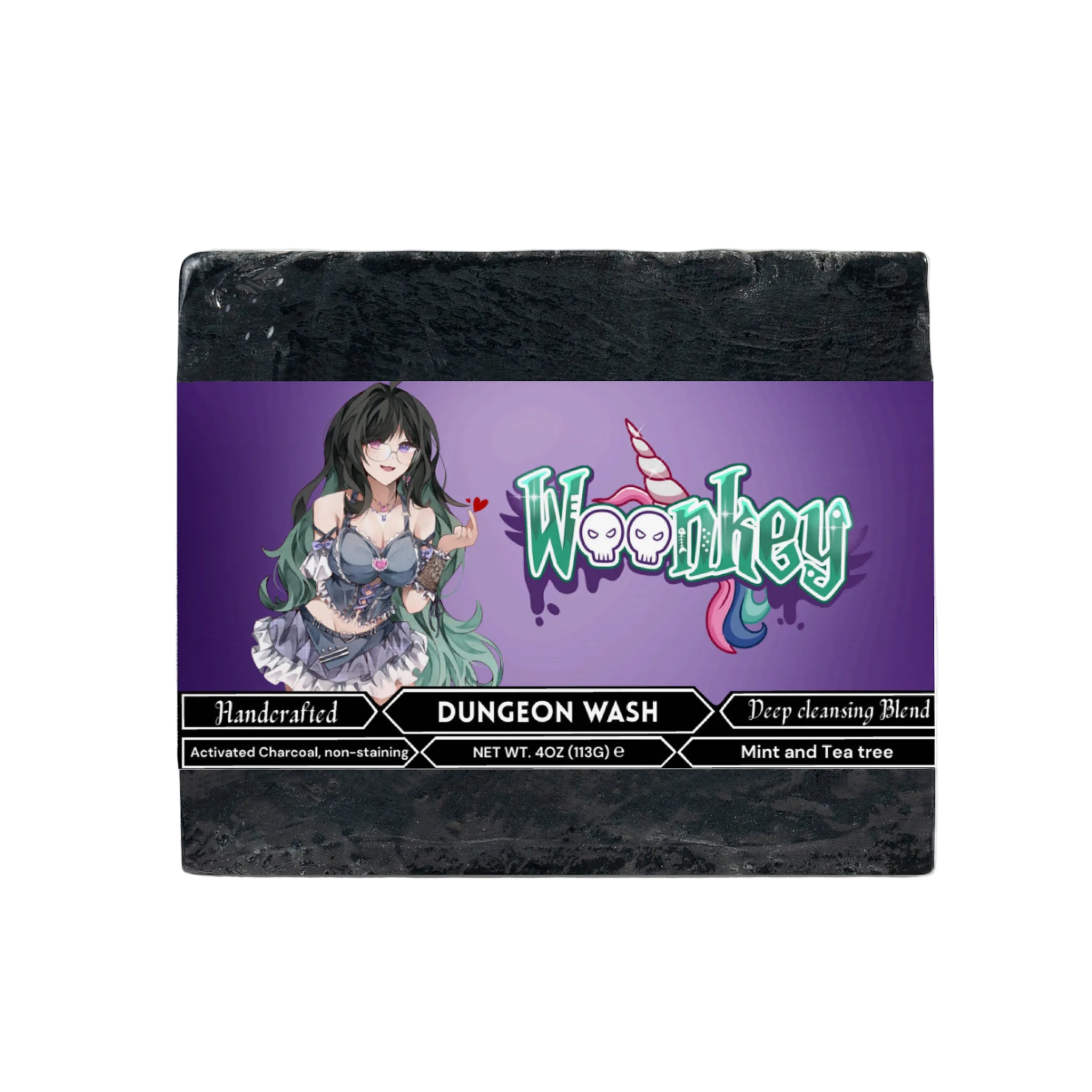 Woonkey - Dungeon Wash Charcoal Soap – Drink Gamer Girl