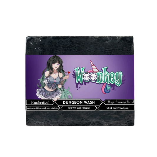 Woonkey - Dungeon Wash Charcoal Soap