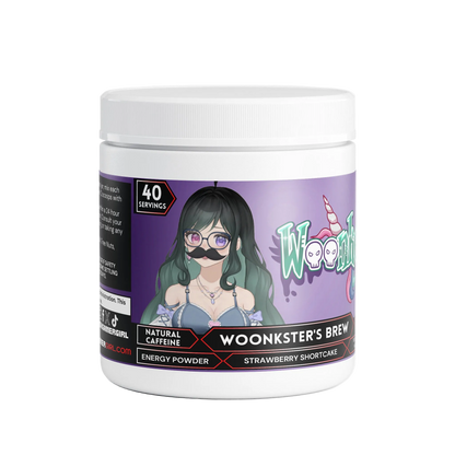 Woonkey - Woonkster's Brew Energy Powder (Strawberry Shortcake)