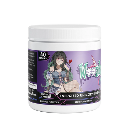 Woonkey - Energized Unicorn Break Energy Powder (Cotton Candy)