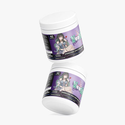 Woonkey - Energized Unicorn Break Energy Powder (Cotton Candy)