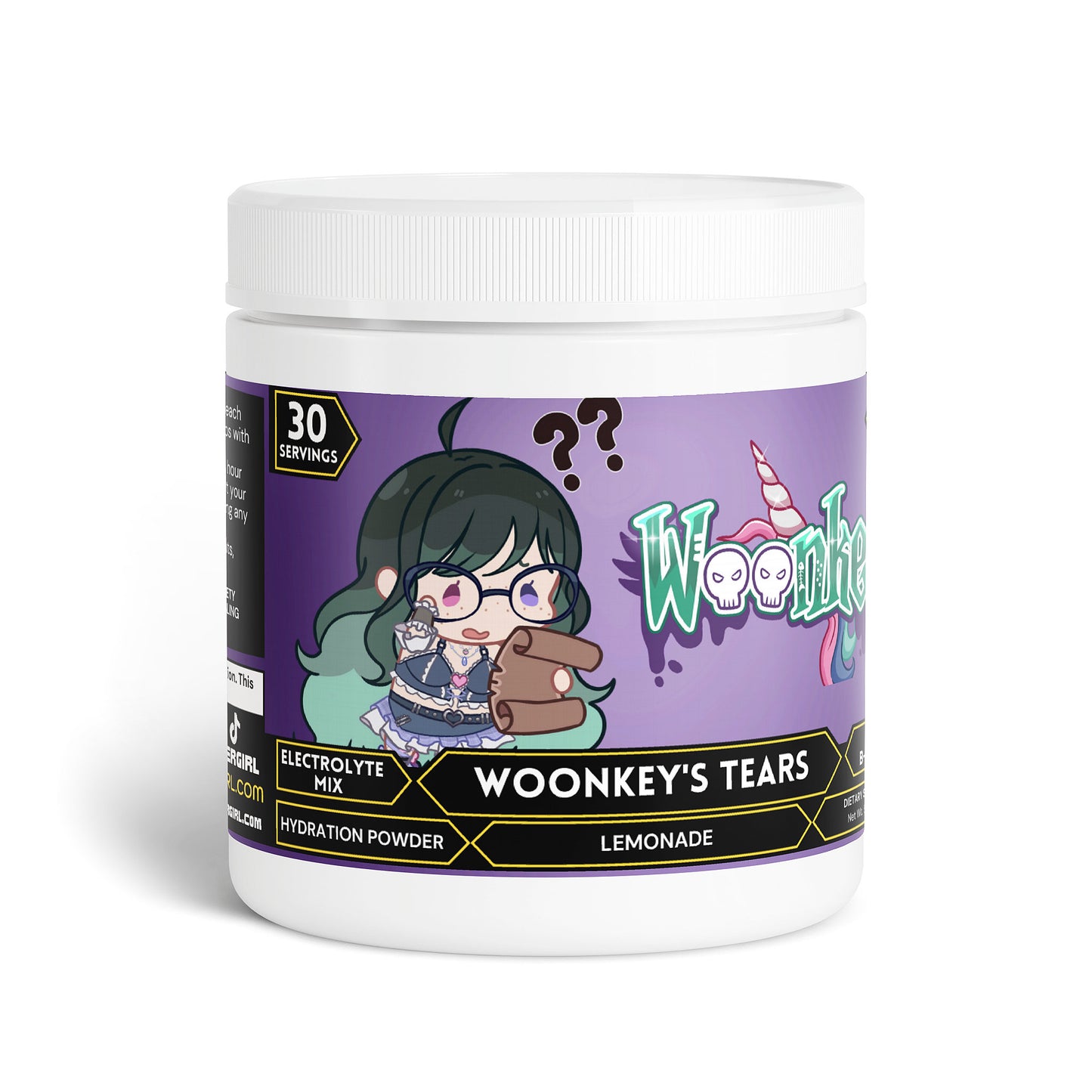 Woonkey - Woonkey's Tears Hydration Powder (Lemonade)