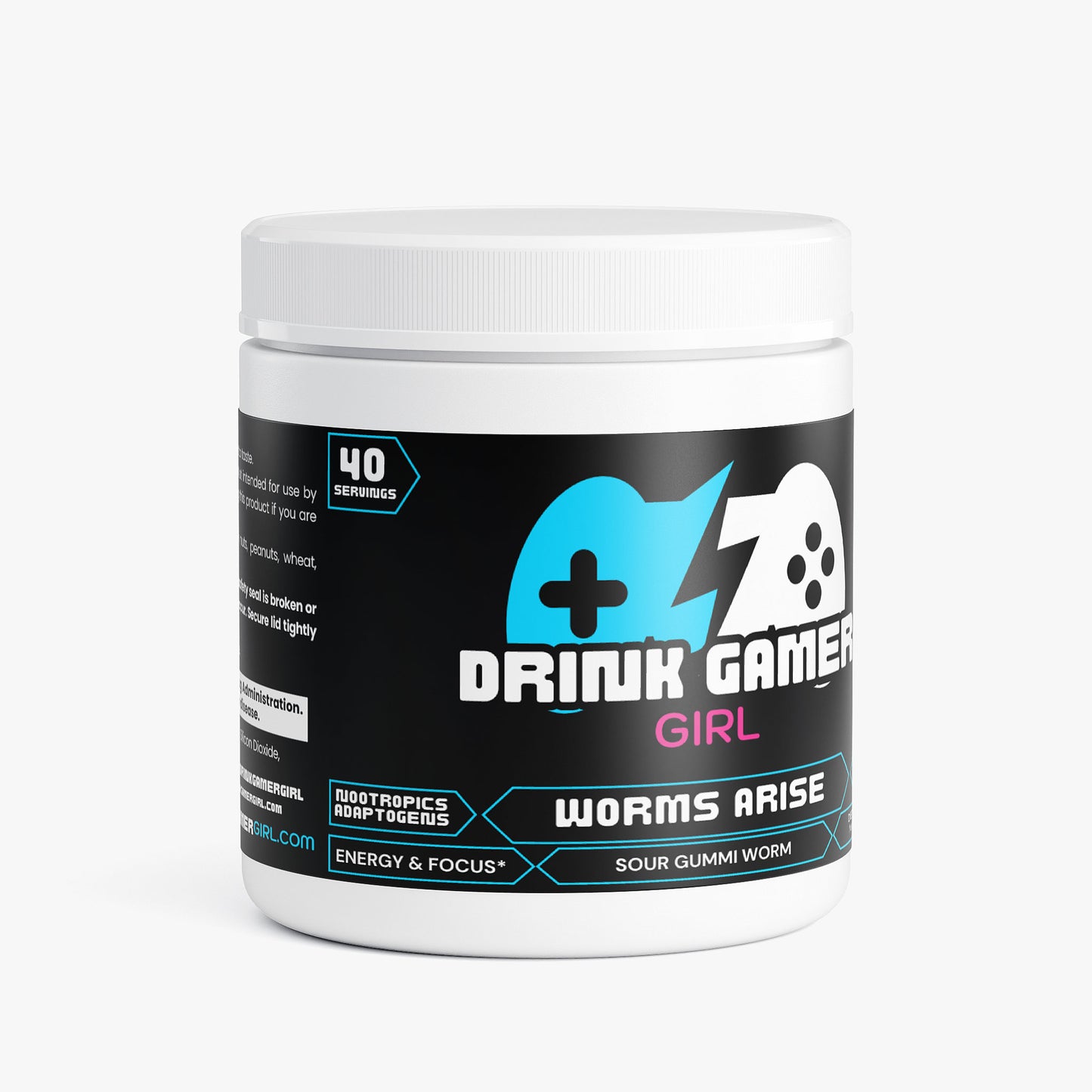 WORMS ARISE Focus Powder (Sour Gummi Worm)