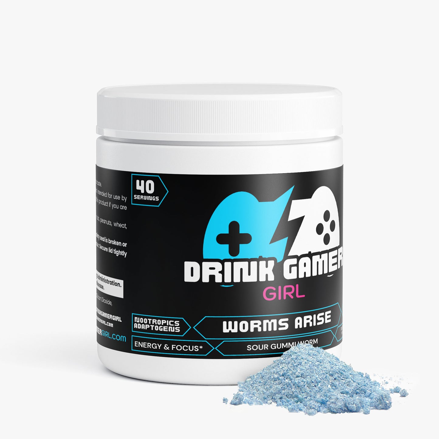 WORMS ARISE Focus Powder (Sour Gummi Worm)