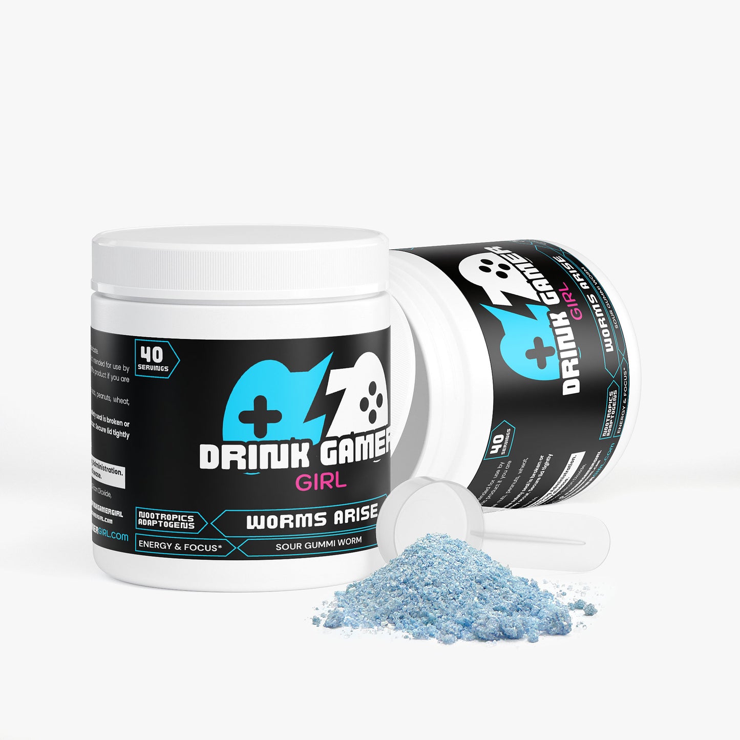 WORMS ARISE Focus Powder (Sour Gummi Worm)