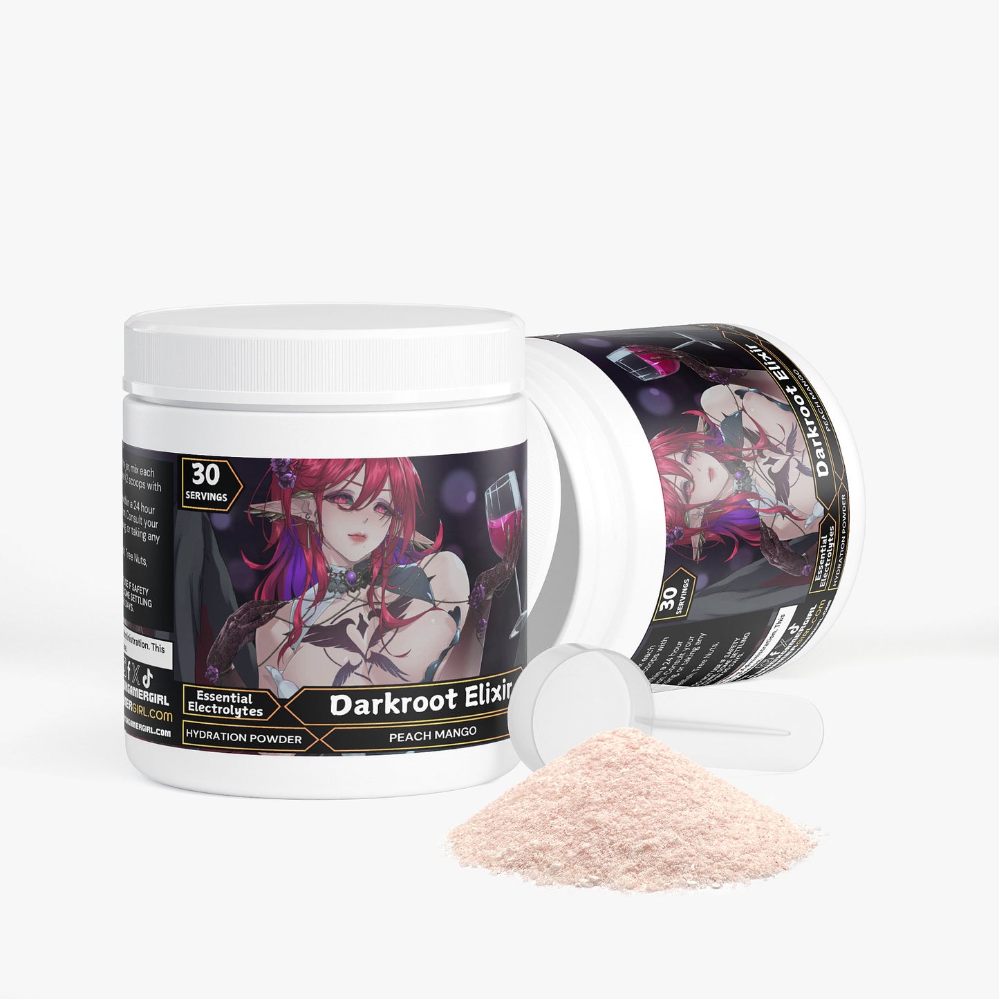 HimikoMio - Darkroot Elixir Hydration Powder (Peach Mango)