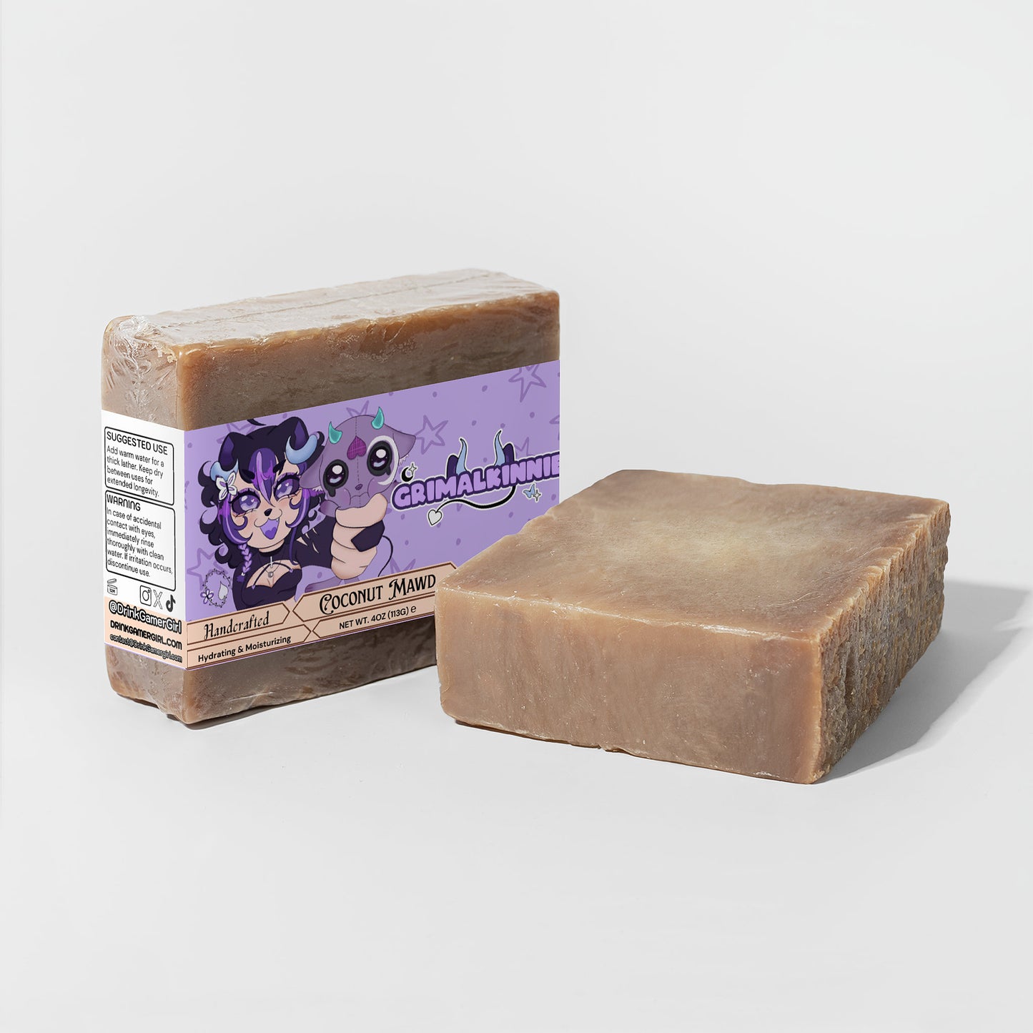 Grimalkinnie - Coconut Mawd Coconut Beach Soap