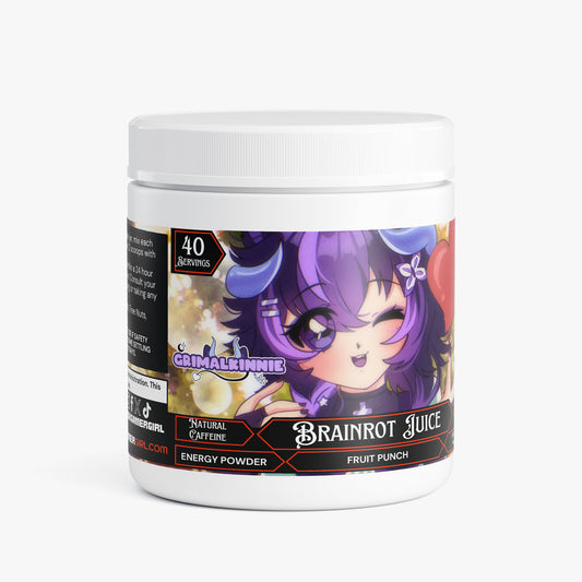 Grimalkinnie - Brainrot Juice Energy Powder (Fruit Punch)