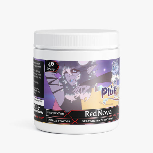 Plutonia - Red Nova Energy Powder (Strawberry Shortcake)