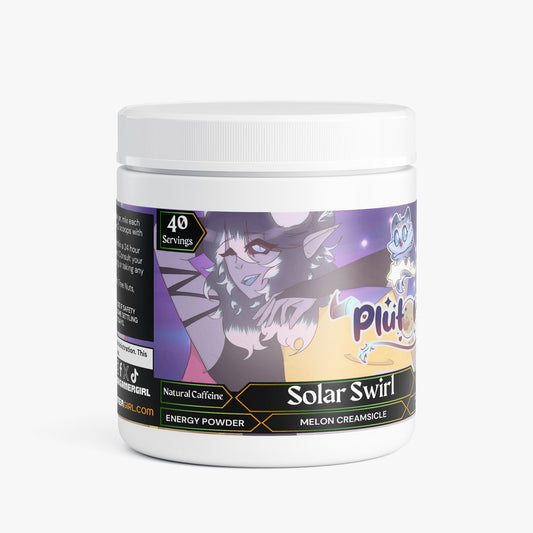 Plutonia - Solar Swirl Energy Powder (Melon Creamsicle)