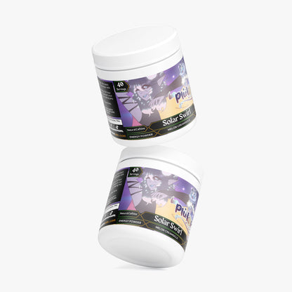 Plutonia - Solar Swirl Energy Powder (Melon Creamsicle)