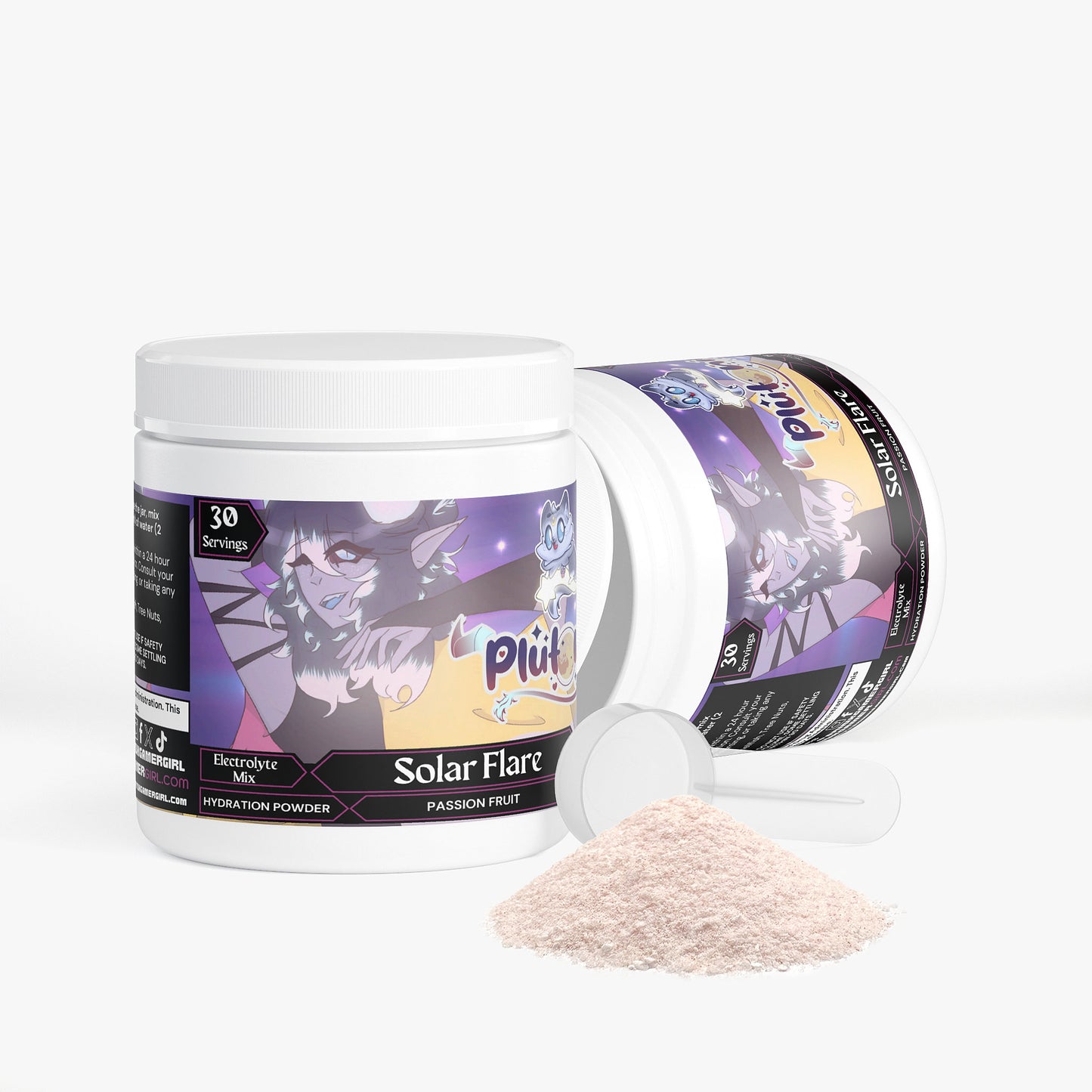 Plutonia - Solar Flare Hydration Powder (Passion Fruit)