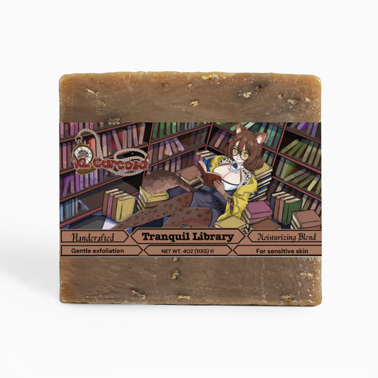KLCarcosa - Tranquil Library Oat Milk Honey Soap