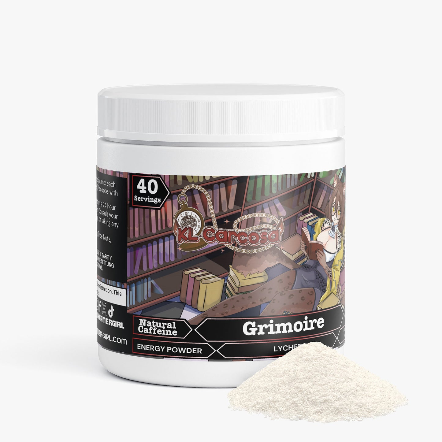 KLCarcosa - Grimoire Energy Powder (Lychee Energy)