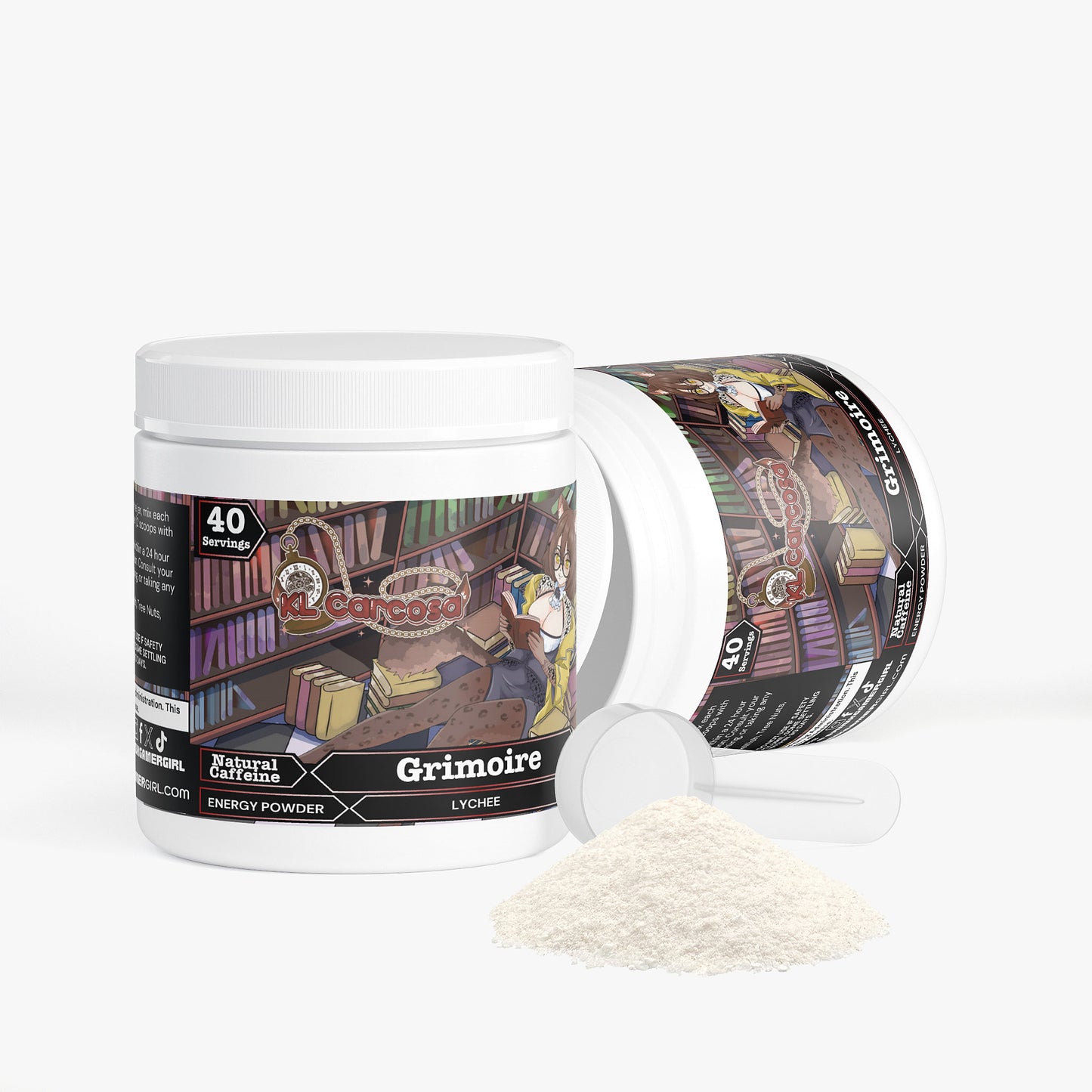 KLCarcosa - Grimoire Energy Powder (Lychee Energy)