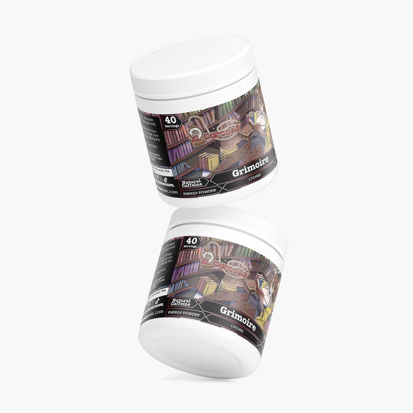 KLCarcosa - Grimoire Energy Powder (Lychee Energy)