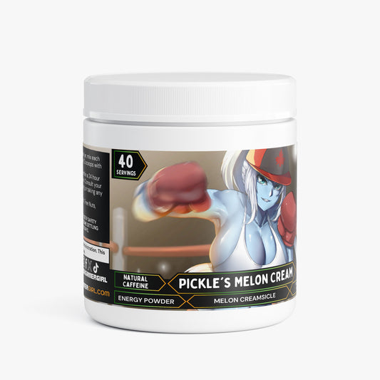 CrunchyyPickle - Pickle's Melon Cream Energy Powder (Melon Creamsicle)