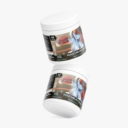 CrunchyyPickle - Pickle's Melon Cream Energy Powder (Melon Creamsicle)