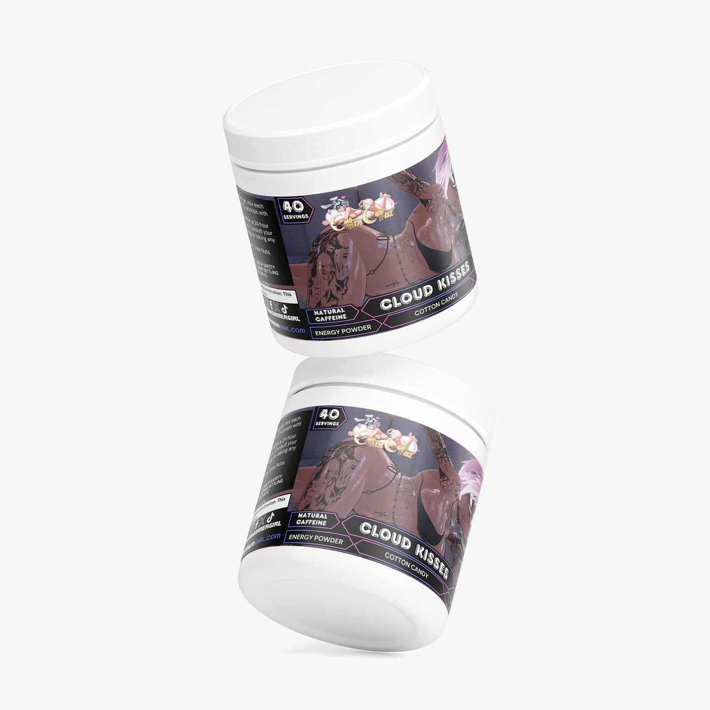 ChaoticCuddlez - Cloud Kisses Energy Powder (Cotton Candy)